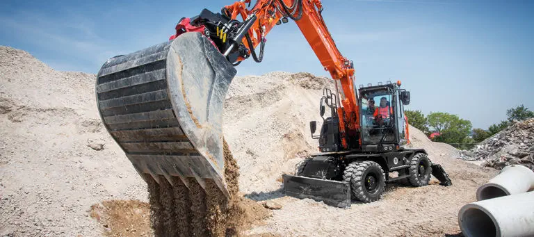 Medium excavator - ZX175W-7 - Hitachi Construction Machinery