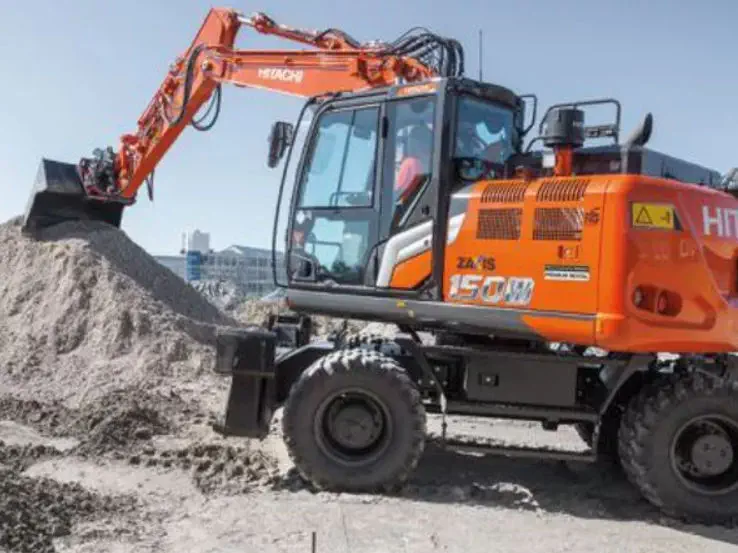 Medium excavator - ZX150W-7 - Hitachi Construction Machinery