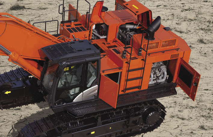 Large excavator - ZX670LCH-5G - Hitachi Construction Machinery