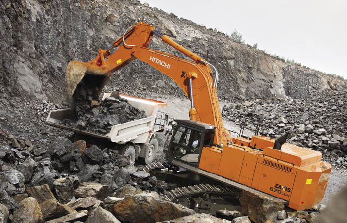Large excavator - ZX870LCH-5G - Hitachi Construction Machinery