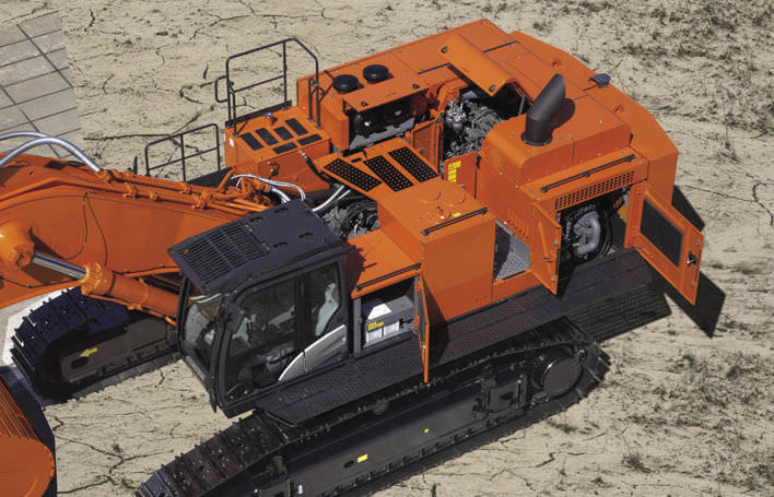Large excavator - ZX870LCH-5G - Hitachi Construction Machinery