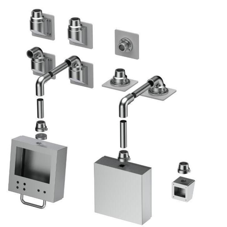 Support Arm Designs Stainless steel support arm system - TK048 - TEKNOKOL Support Arm and ...