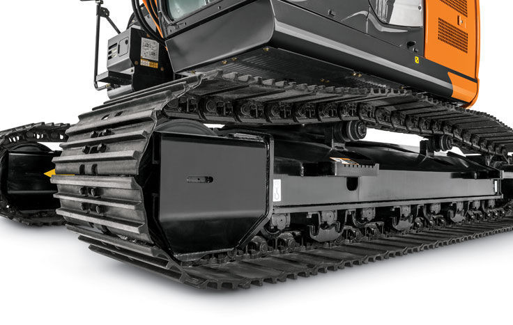 Short tail swing excavator - ZX135US-6 - Deere-Hitachi