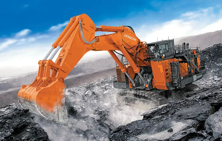 自動車 HITACHI EX8000-6 EXCAVATOR Hitachi EX8000-6 excavator specs & dimensions (2017 - 2025
