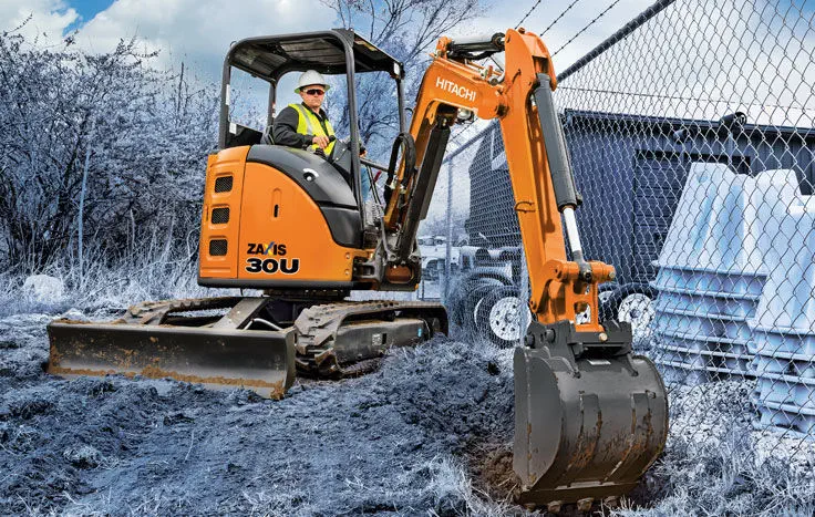 Mini-excavator - ZX30U-5N - Deere-Hitachi Construction