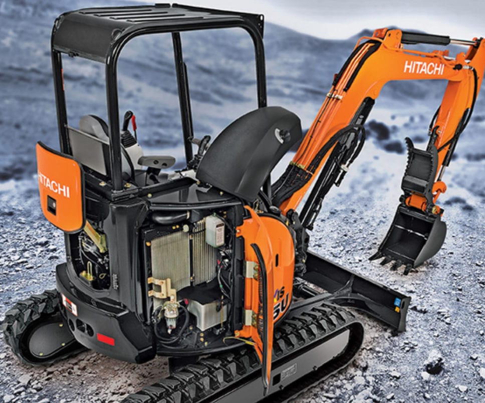 Mini-excavator - ZX35U-5N - Deere-Hitachi Construction Machinery
