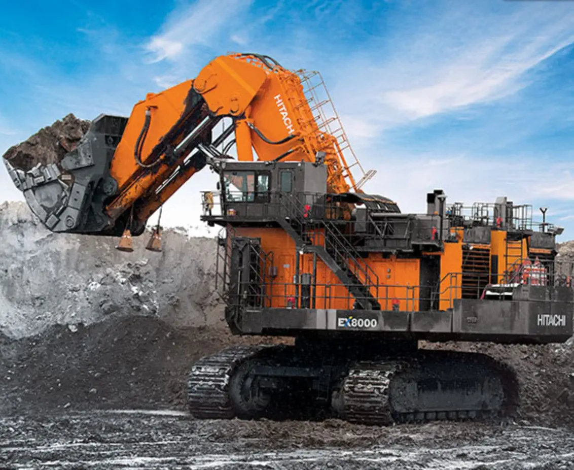 Large excavator - EX8000-7, FCO - Deere-Hitachi Construction