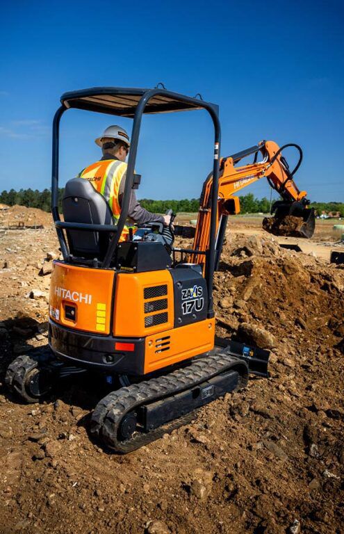 Mini-pelleteuse - ZX17U-5N - Deere-Hitachi Construction