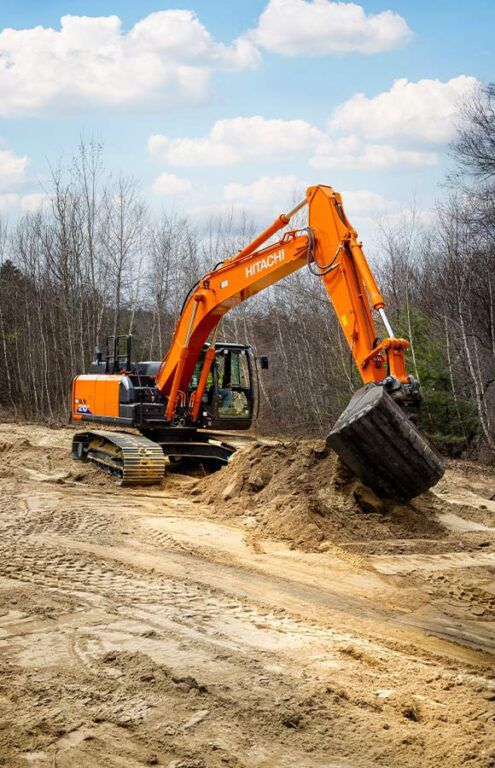 Medium excavator - ZX210LC-6 - Deere-Hitachi Construction
