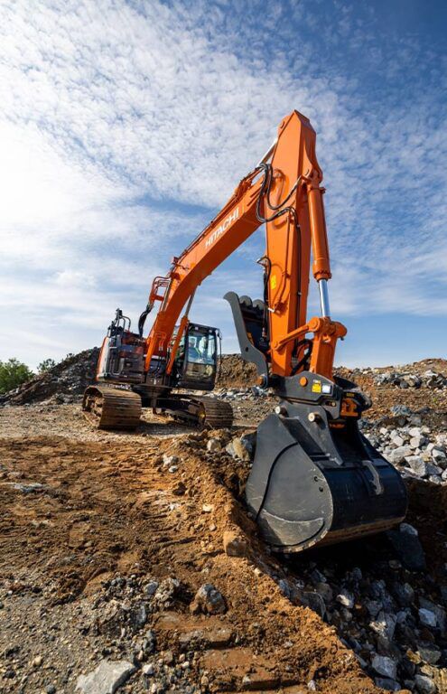 Short tail swing excavator - ZX245USLC-6 - Deere-Hitachi
