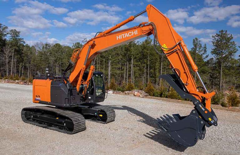 Short tail swing excavator - ZX345USLC-6 - Deere-Hitachi 