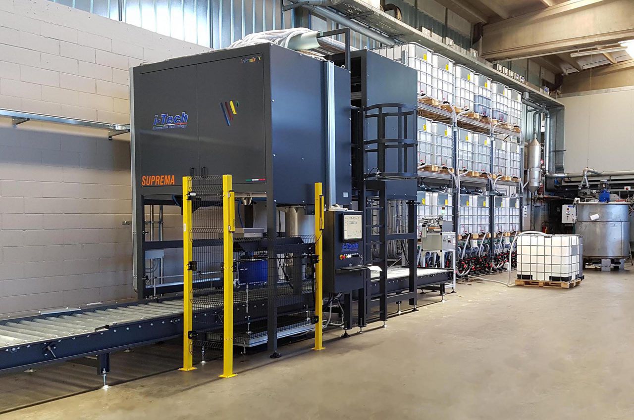 Pneumatic dispensing system COLORMIX SUPREMA ITECH ITALIA automatic