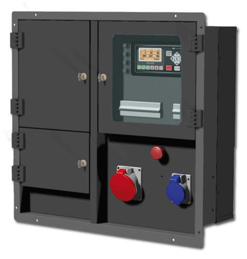 Generator set control panel - Tecnoelettra - manual