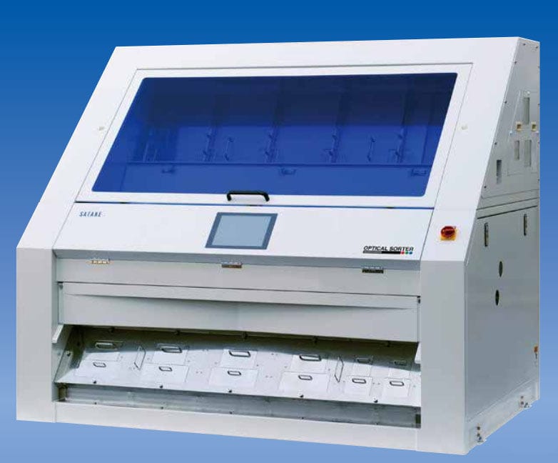 Color sorter RGBS Series SATAKE automatic / seed / coffee