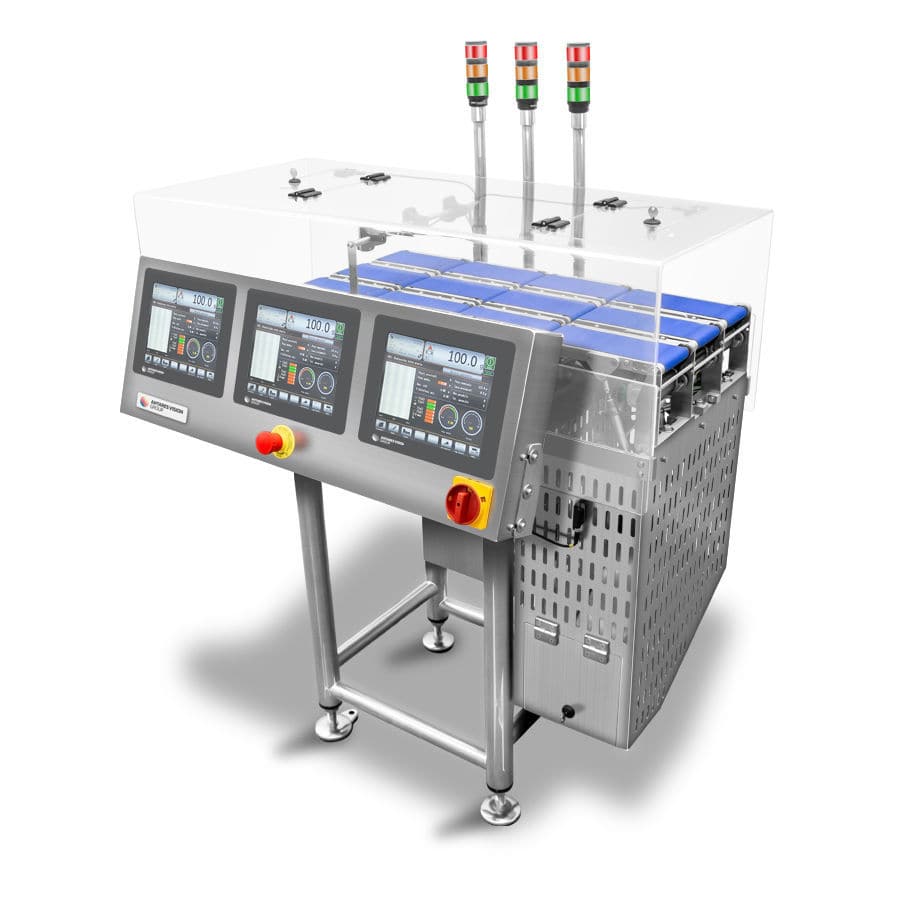 Multi-line checkweigher - Antares Vision Group Food - for packaging ...