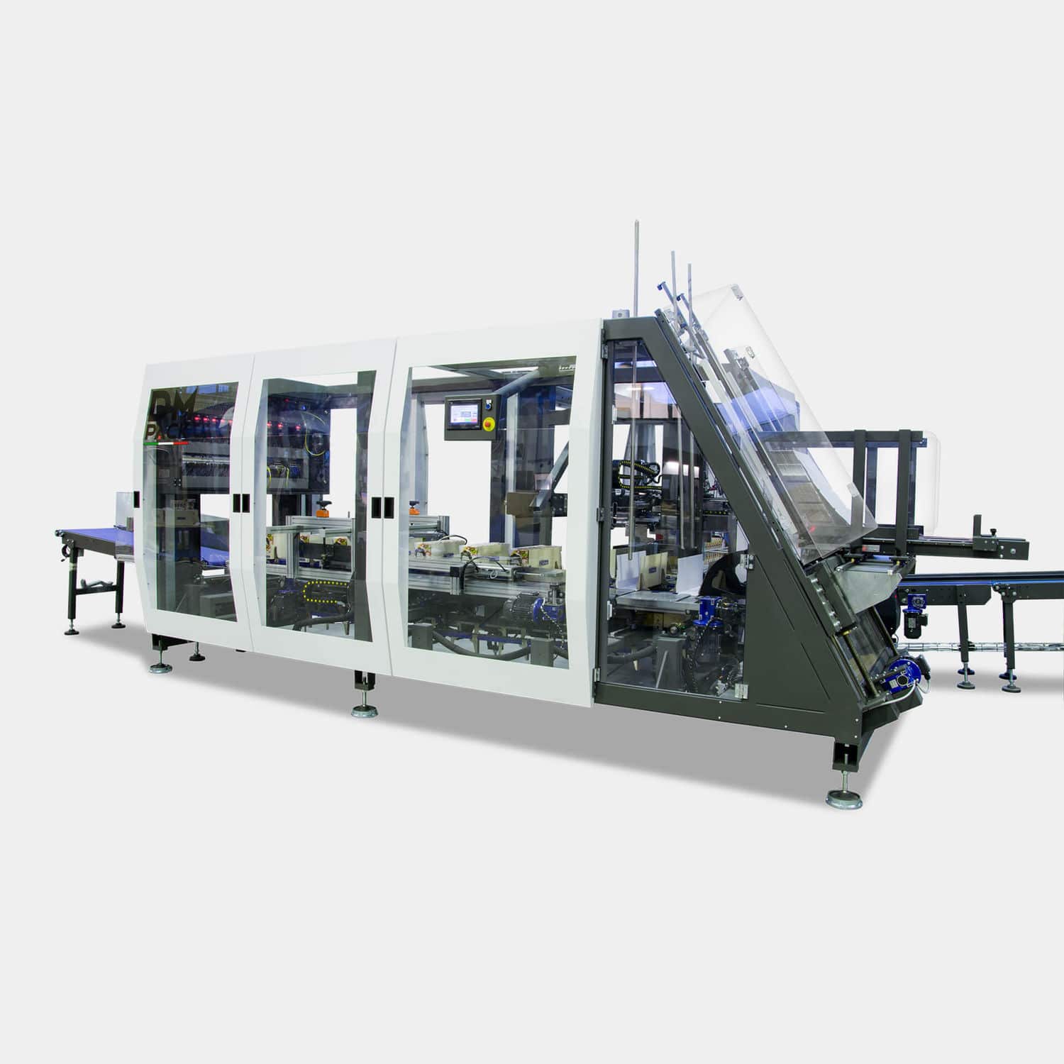 Horizontal tray packer DRON DM PACK wraparound / automatic