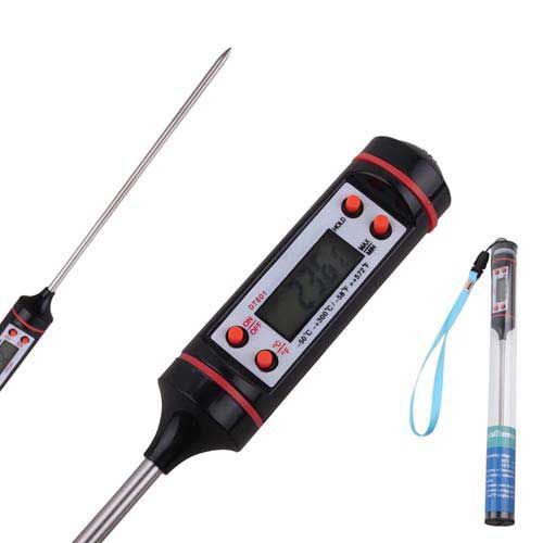 Digital thermometer - ELMITI - probe / °C / portable