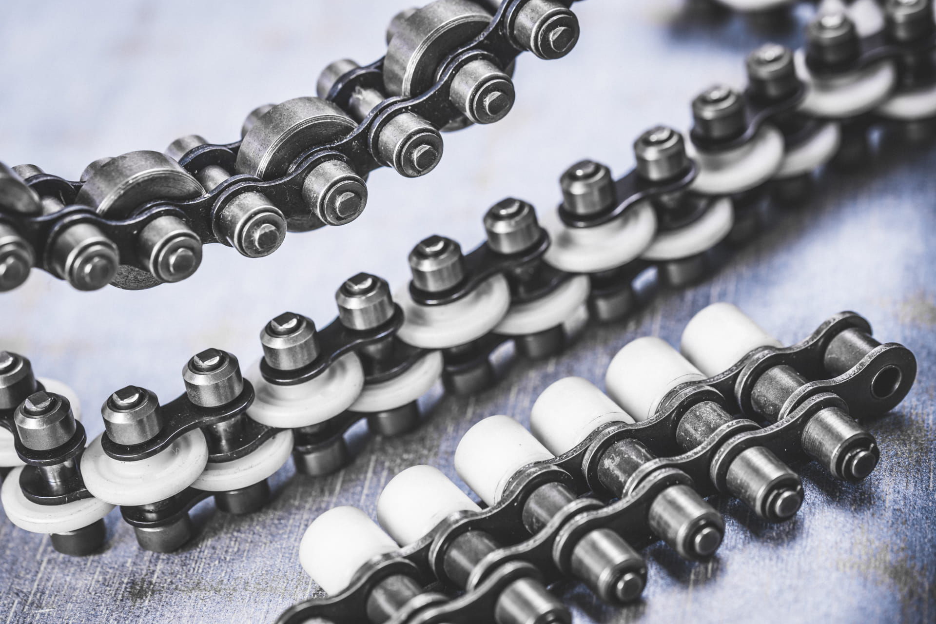 Transmission chain 08B1 Iris Chains stainless steel