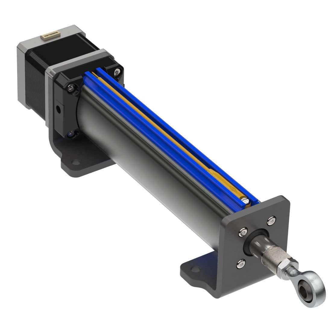 Electric cylinder ECI 17 series Helix Linear Technologies lead screw