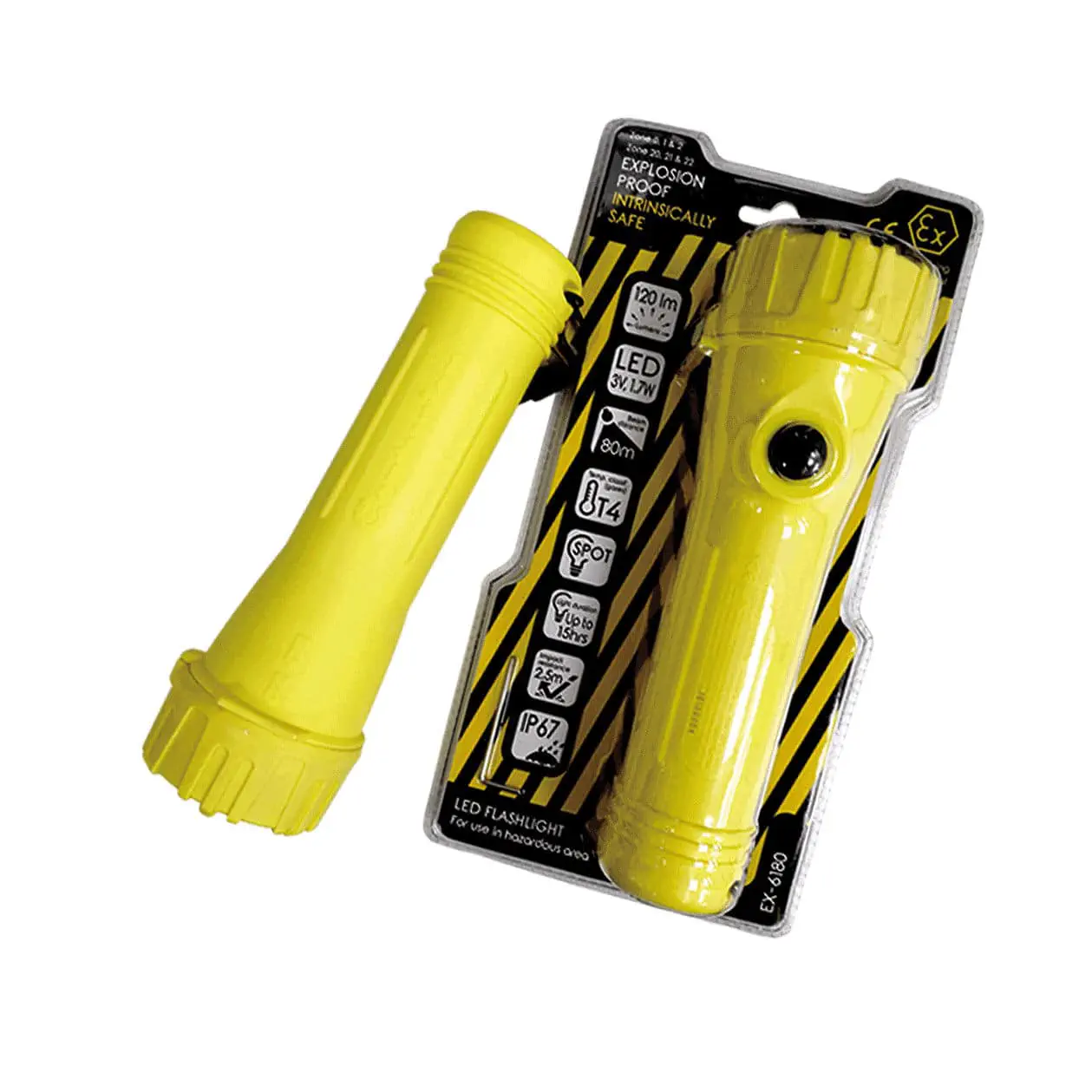 LED flashlight - EX-6180 - Fortune Protection Safety Ltd. - work