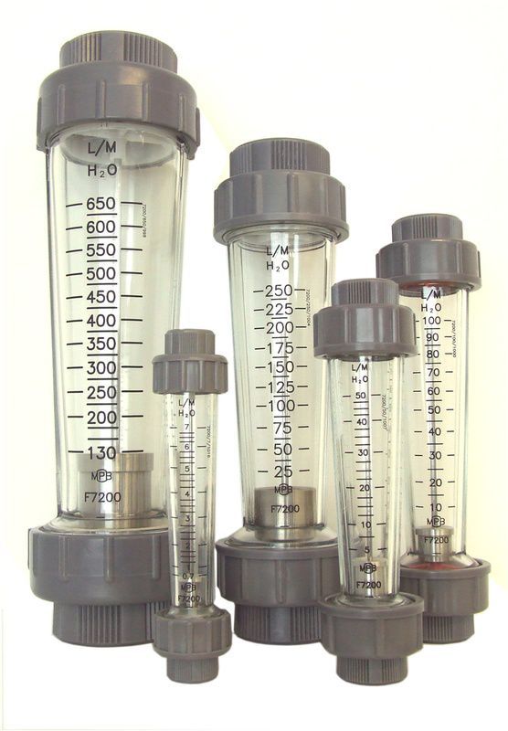 Variablearea flow meter 7200 series MPB INDUSTRIES for liquids / threaded / economical