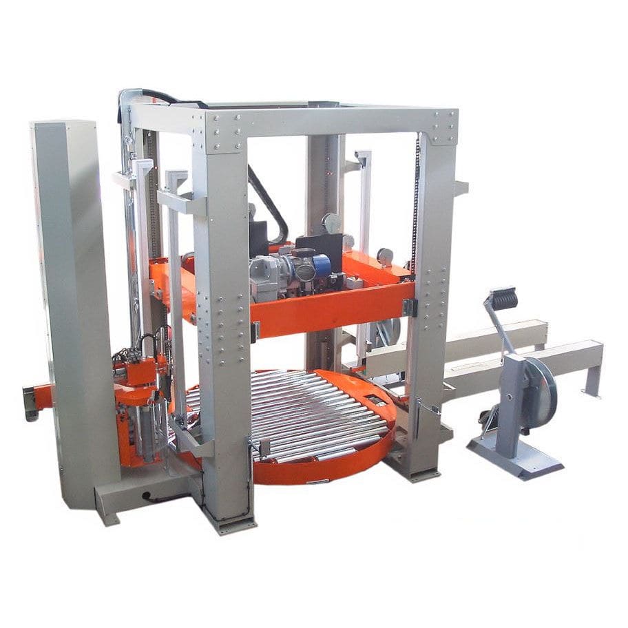 Stretch wrapper with strapping function - AVFP2 - OFFICINA MECCANICA ...