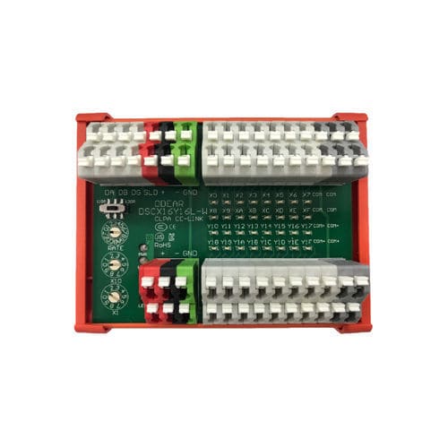 I/O module terminal block - DSCX16Y16L-W - JPC Connectivity - for ...