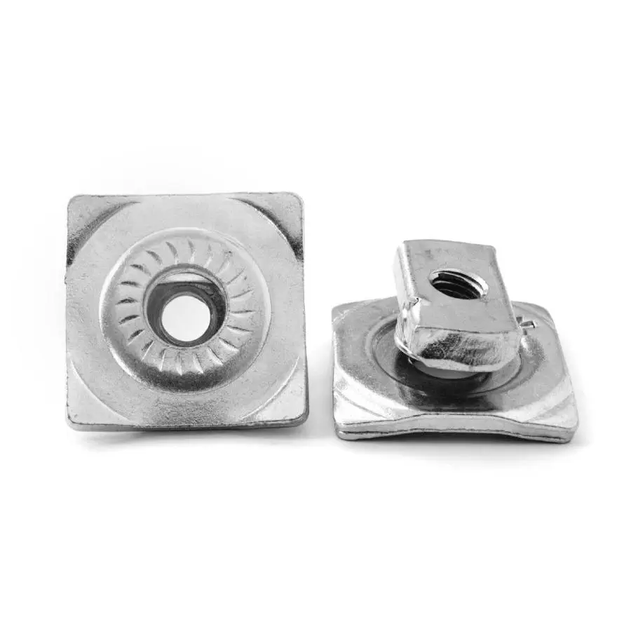 ㅆ Workshop Hardware 107-Piece Square Nut Set – Stainless Steel