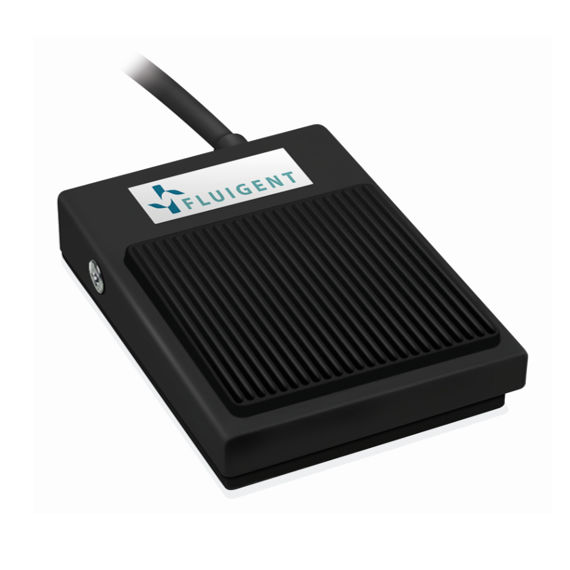 Control foot switch FLUIGENT electric / single pedal