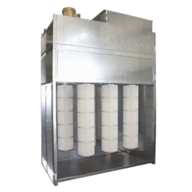 Part powder coating booth SELLERPRO COMPANY cartridge filter