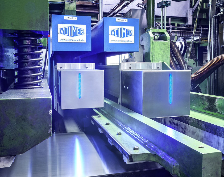 Laser thickness gauge VTLG Friedrich Vollmer Feinmessgerätebau GmbH precision / inline