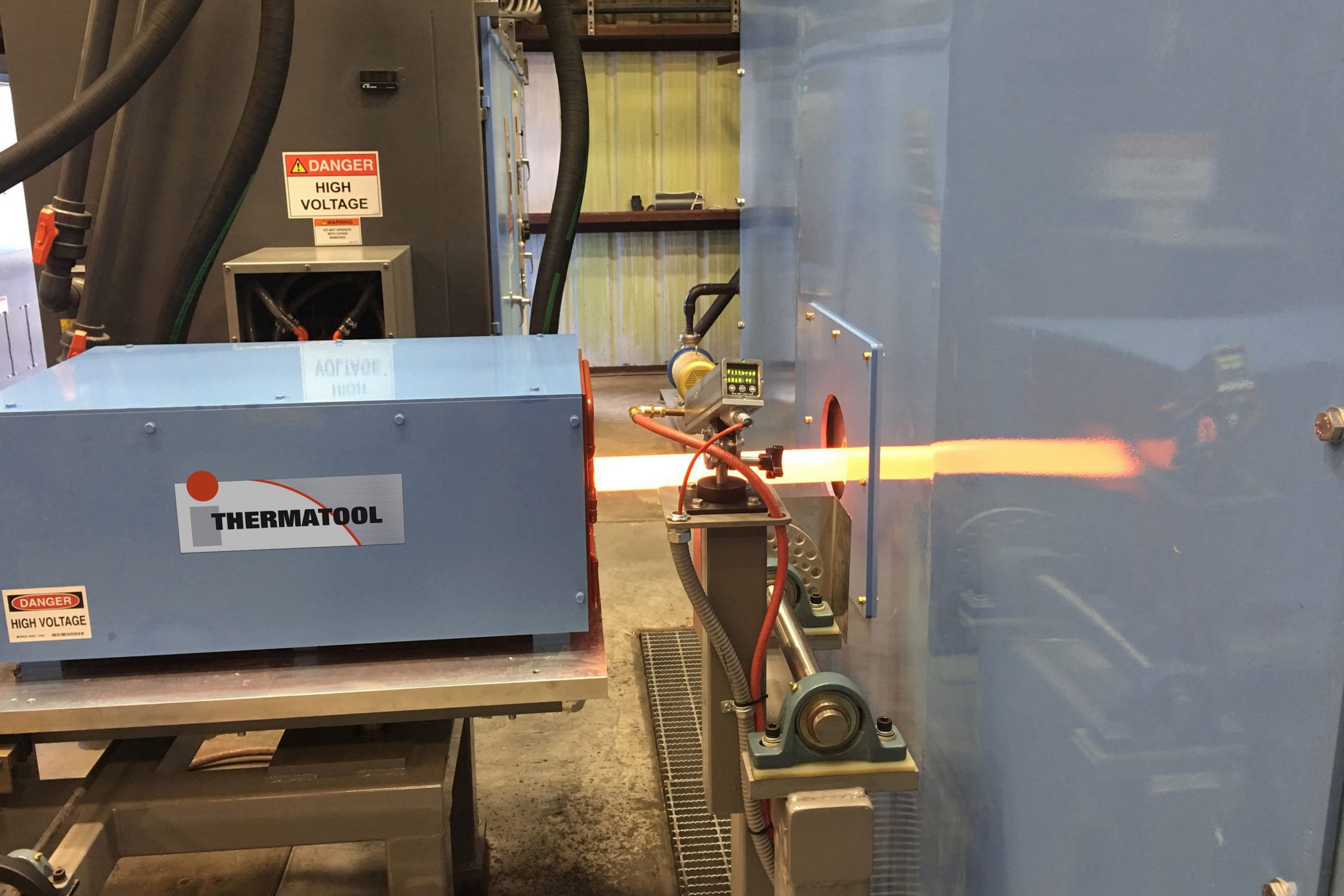Induction quenching machine Thermatool Europe