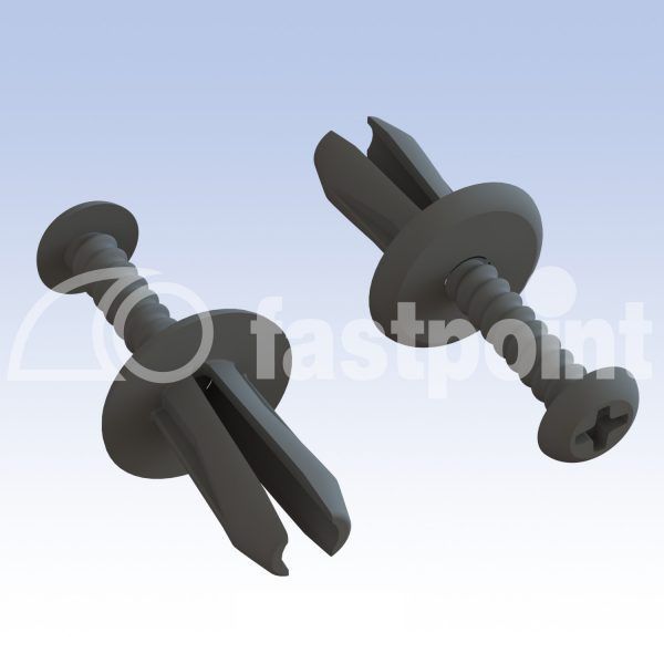 Countersunk head rivet 2494AA01 Fastpoint Srl plastic