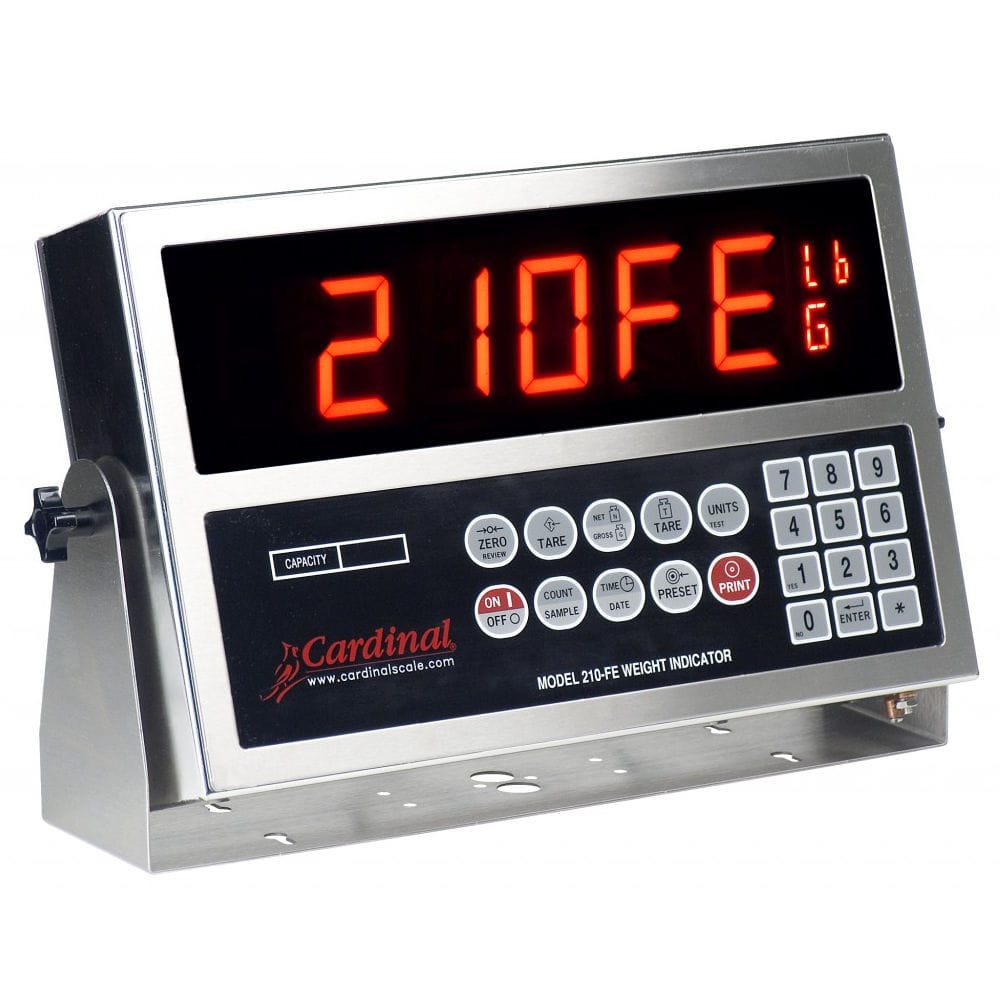 Digital weight indicator - Cardinal 210FE - AWM Ltd - LED display ...