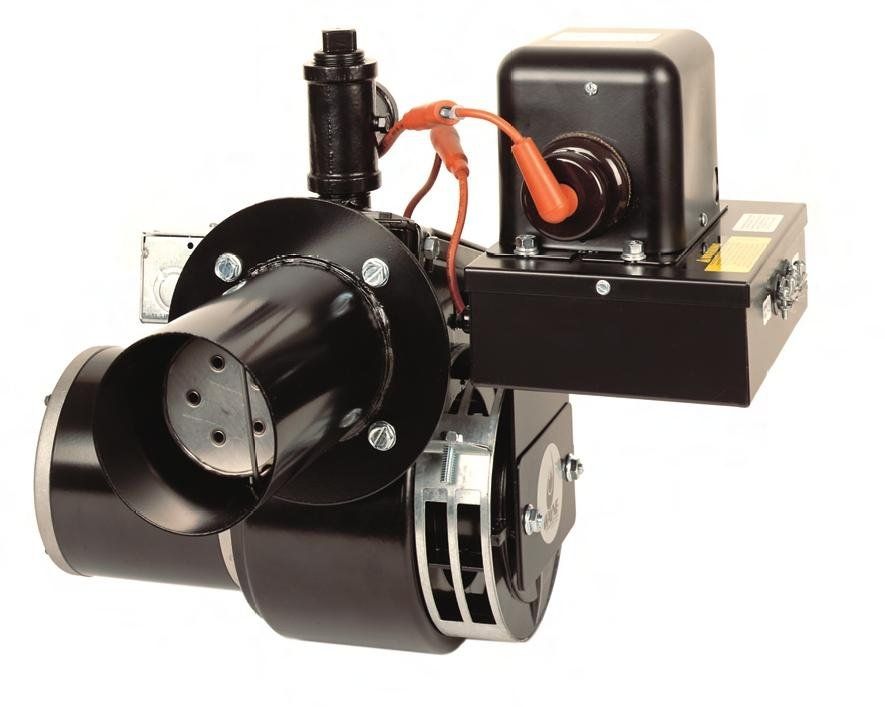 Nozzle mix burner EHG Wayne Combustion Systems natural gas / indirectly fired