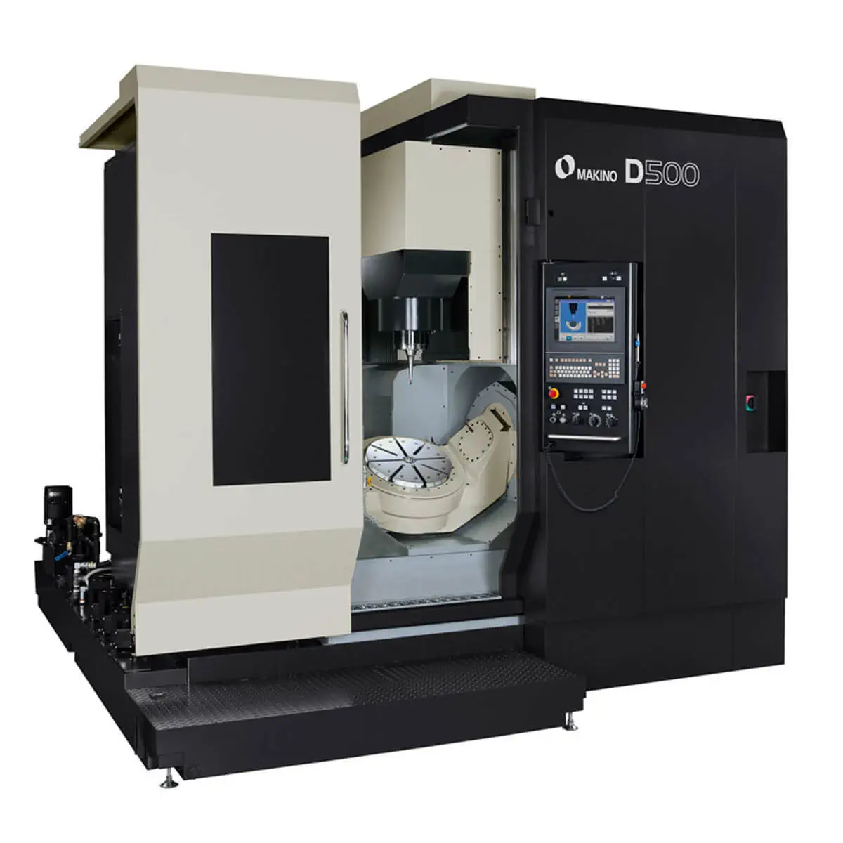 5 Axis Cnc Machining Center D500 Makino Milling Machine Vertical 80 Tools 60 Tools