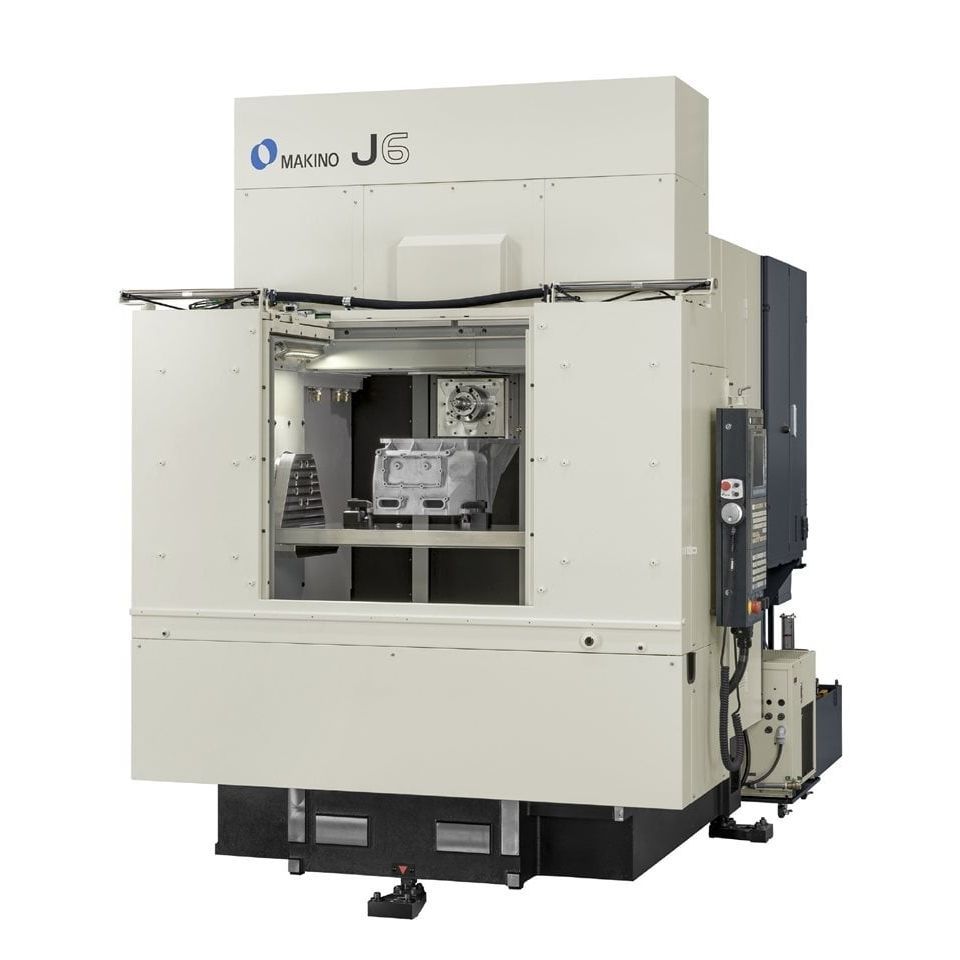 5-axis CNC machining center - J6 - MAKINO Milling Machine - horizontal ...