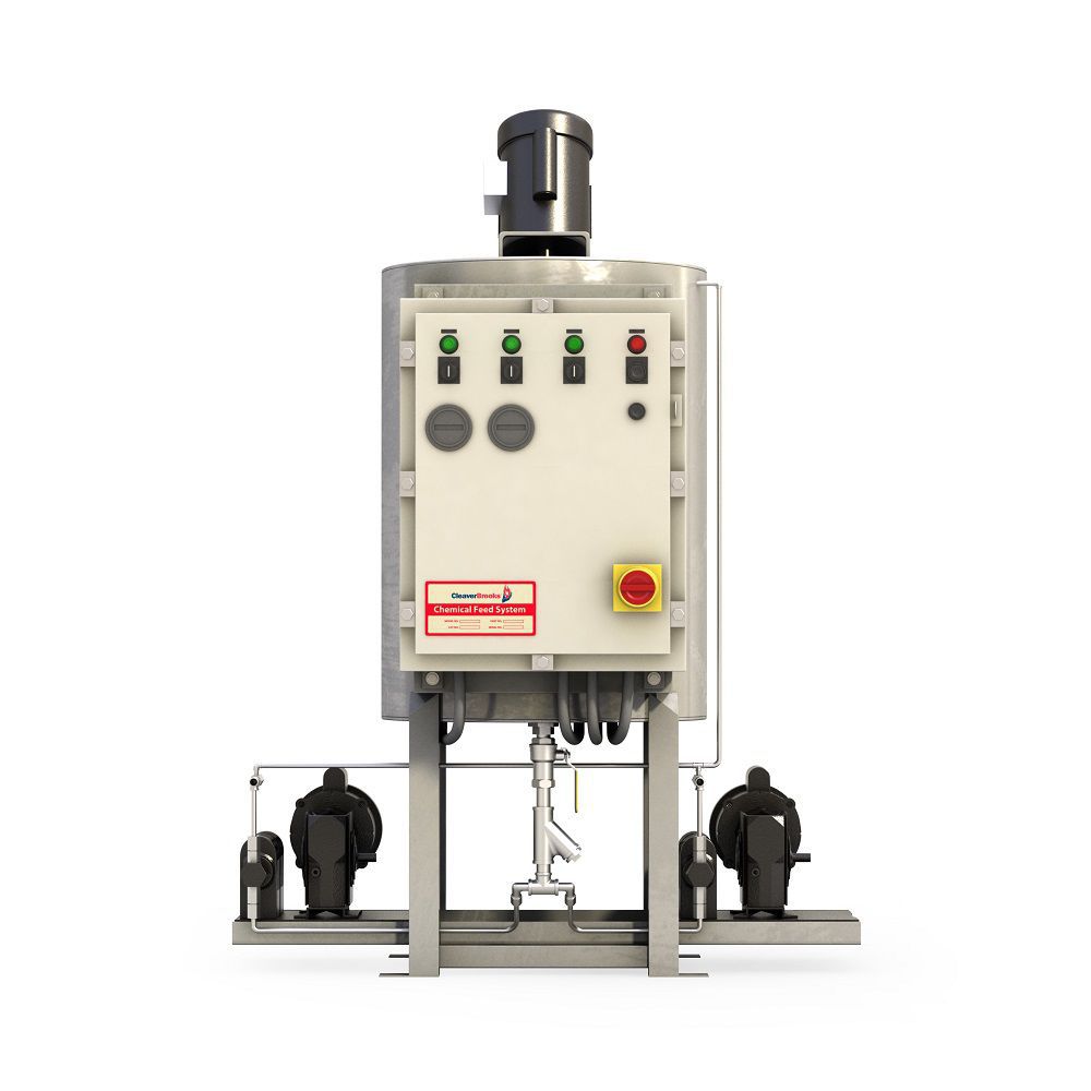 Chemical dispensing system CleaverBrooks water / volumetric