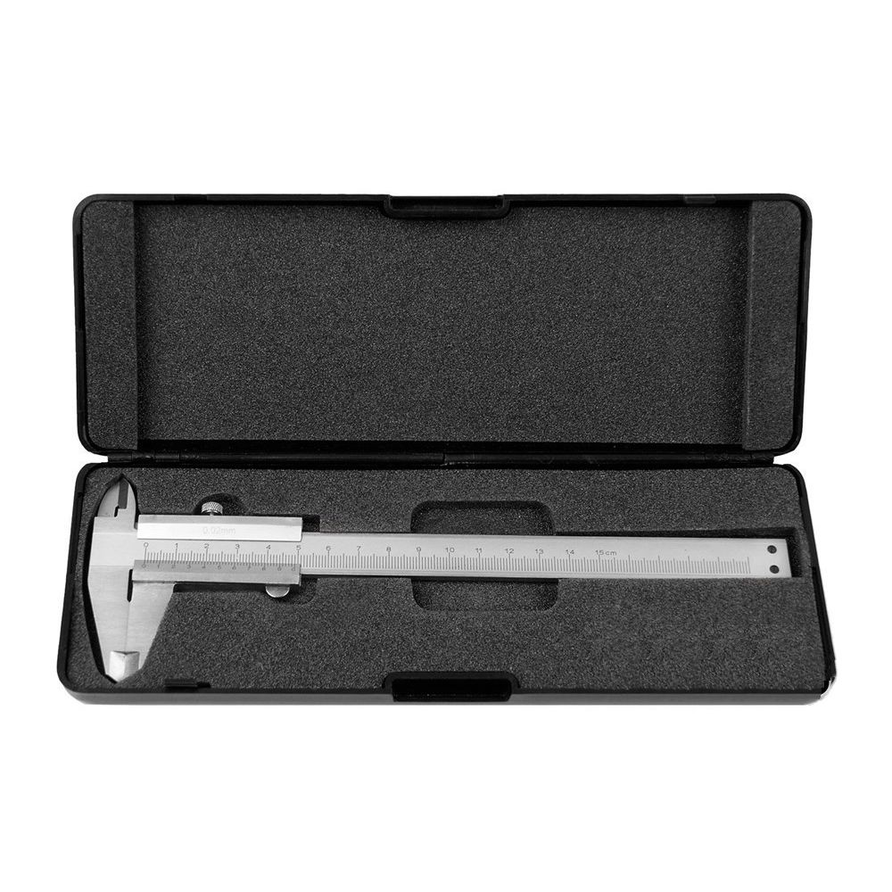 Vernier caliper AmPro Tools Corporation dial / stainless steel
