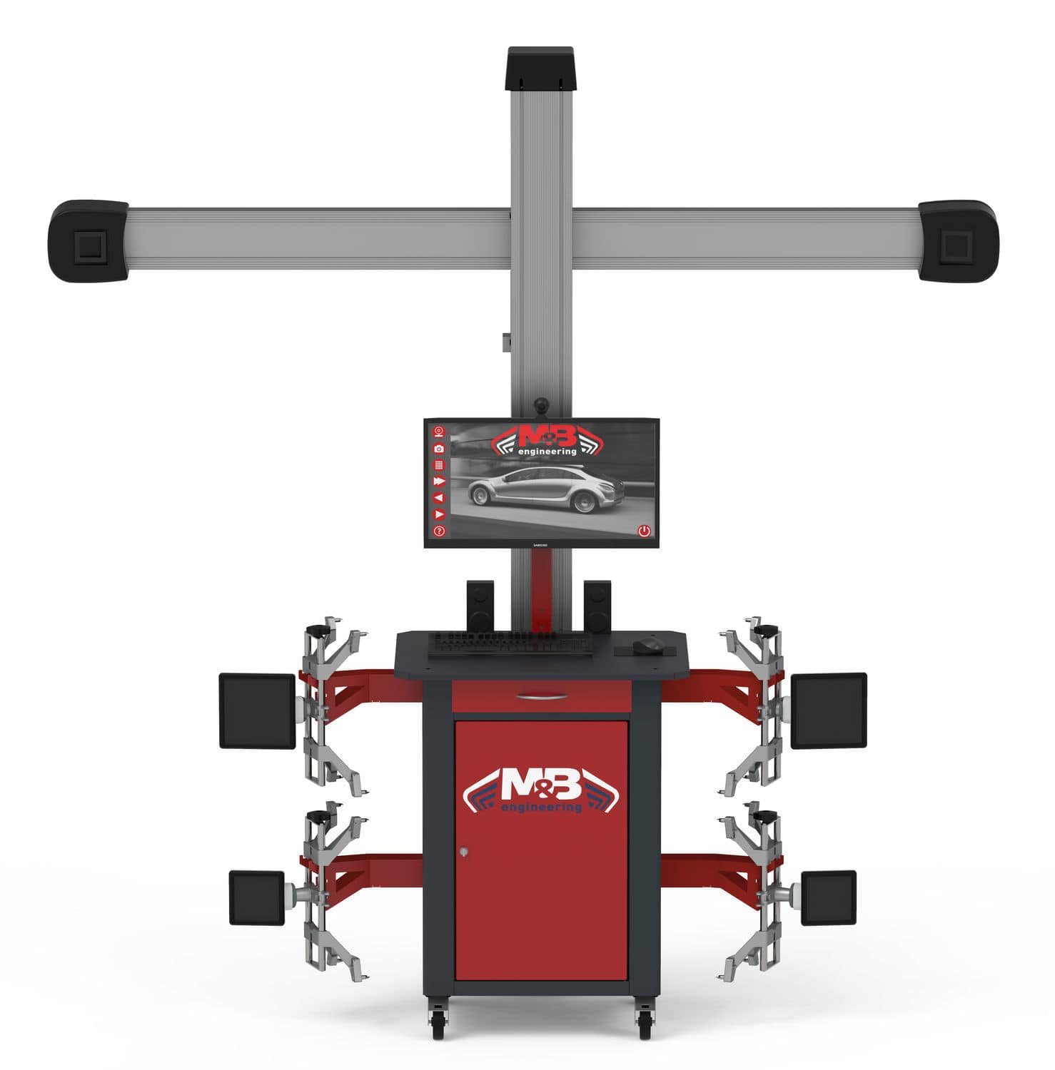 3D alignment machine - WA100 - M & B Engineering S.r.l. - for car ...