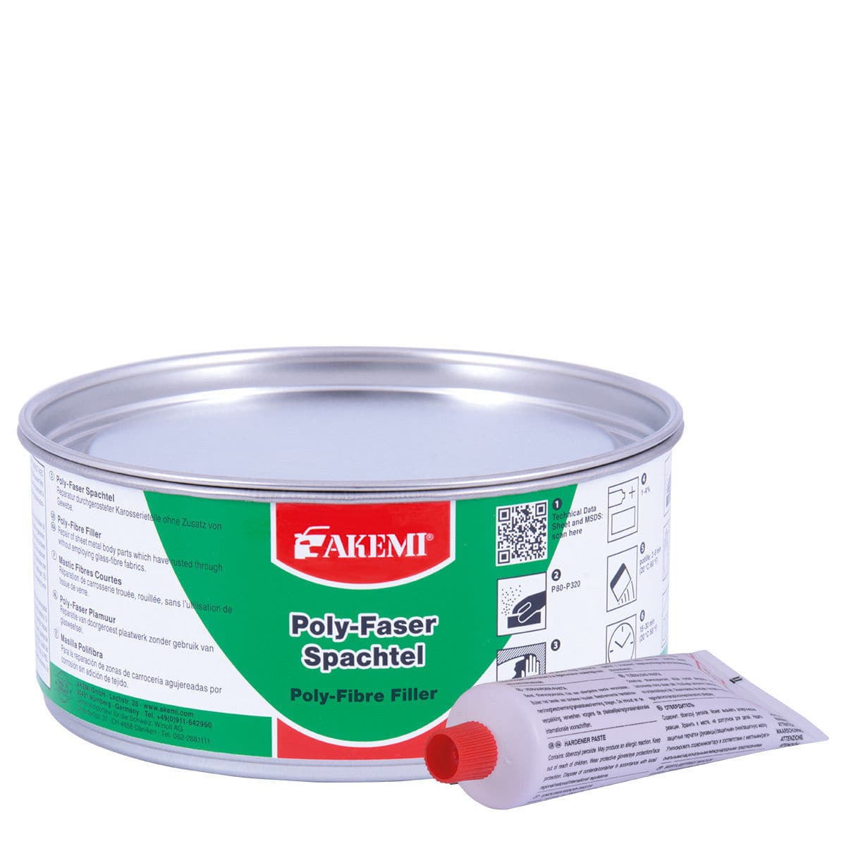 Polyester putty 301 series AKEMI chemisch technische Spezialfabrik