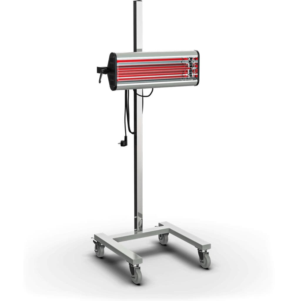 Infrared dryer IRX1 BTEC GmbH continuous / for paint / for auto