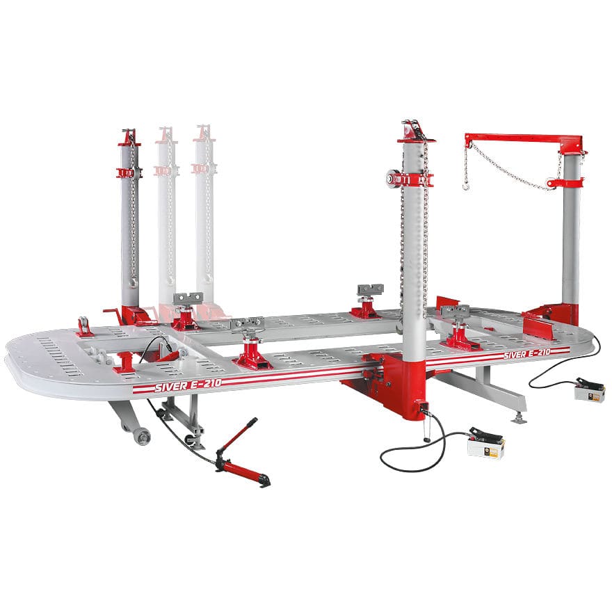 3.5 ton car repair bench SIVER E JSC 'Siver' with pulling arm