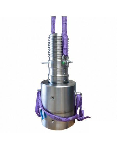 Load cell kéo nén Sensy 5100 lắp trên bệ thử lực công nghiệp