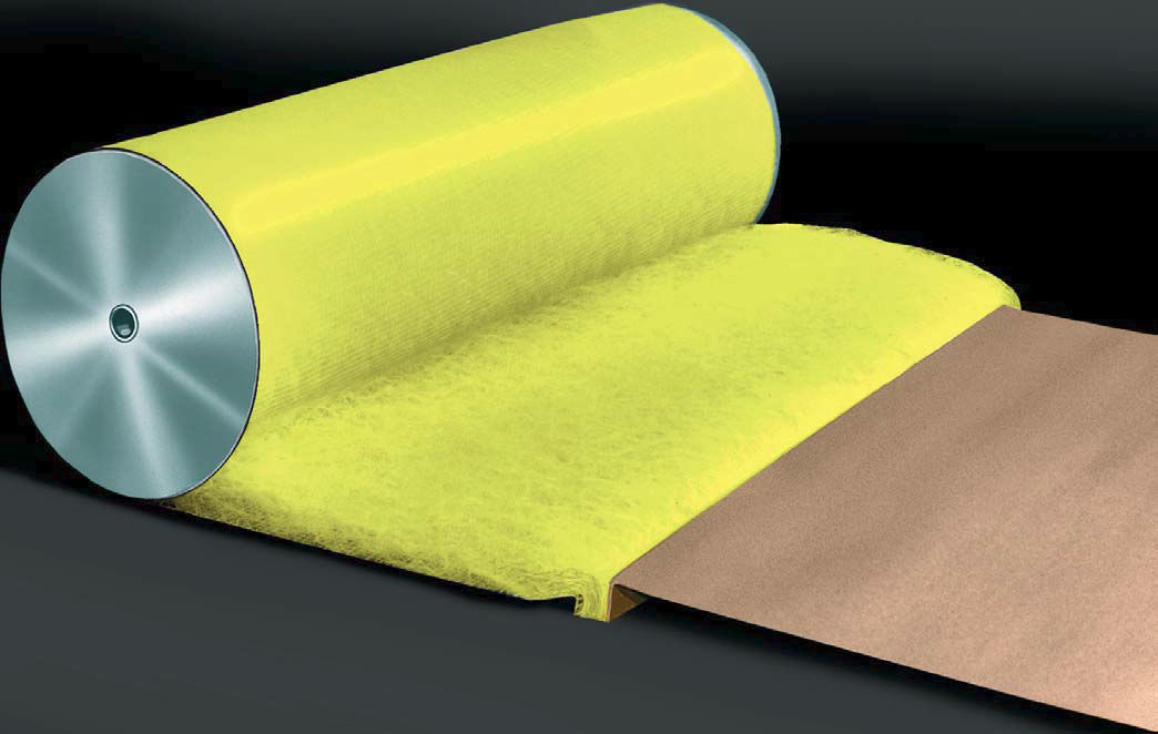 Fiberglass filter medium AAF RollOMatic Airguard synthetic