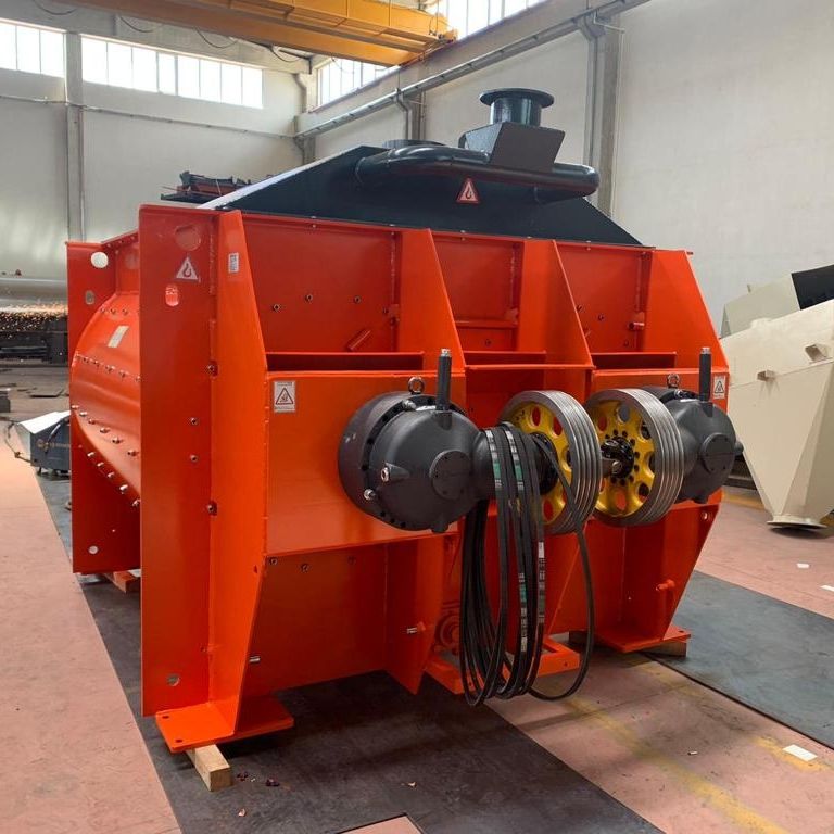 Stationary concrete mixer TS1.0 TTC Mühendislik horizontal / 2