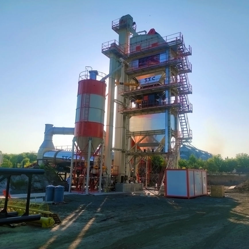 Stationary Asphalt Plant Tower Batch 320 TTC M hendislik Cold