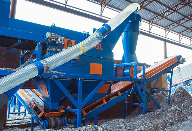 Wood recycling plant - ERGA - for process lines