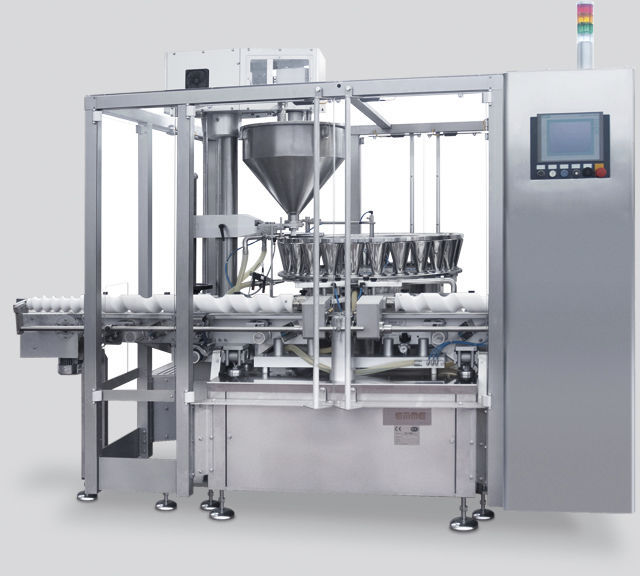 Powder dosing and packing machine D100 CAM for bottles