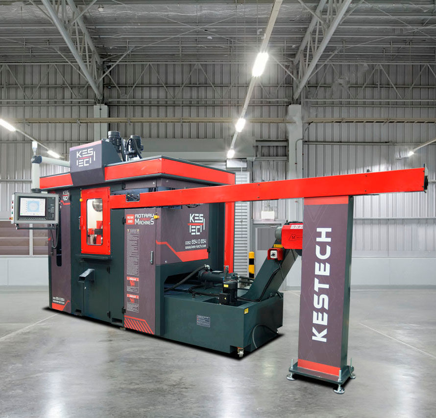 Rotary transfer machine - KESTECH ROTARY TRANSFER MACHINES - CNC / 8 ...
